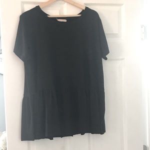 Peplum top...buttery soft!